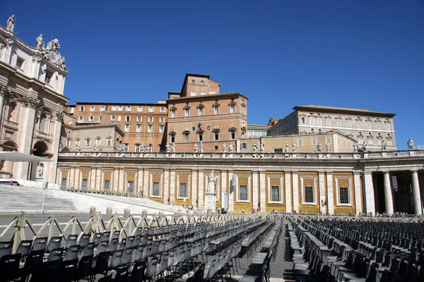 Praça São Pedro Roma — Fotografia de Stock