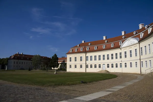 Vista Panorâmica Majestosa Arquitetura Medieval Castelo — Fotografia de Stock