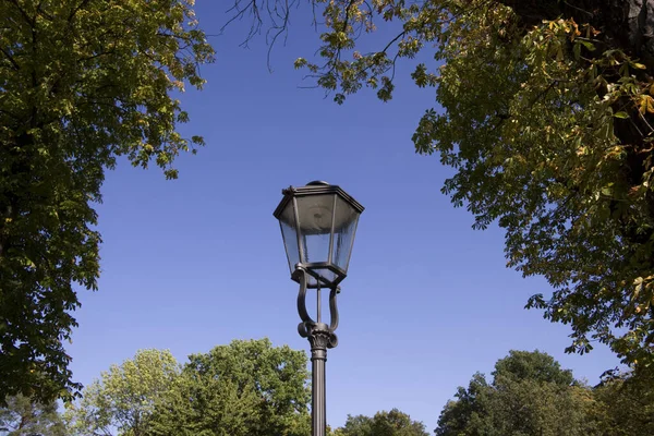 Blick Auf Den Wermsdorfer Park — Stockfoto