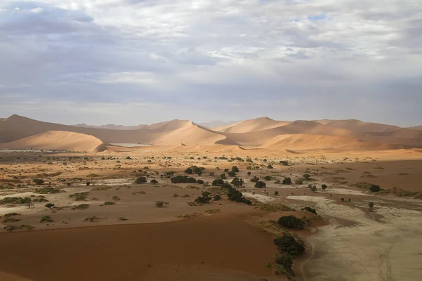 Zicht Woestijnlandschap Namibië — Stockfoto
