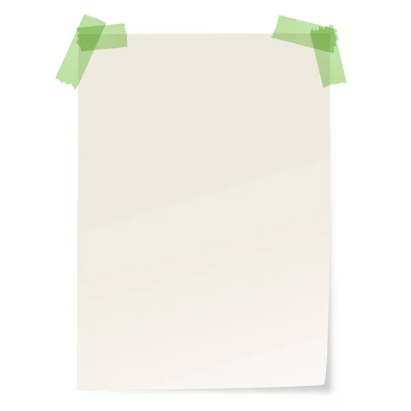 Renkli Yapıştırıcı Bantlı Geri Dönüşümlü Kağıt — Stok fotoğraf
