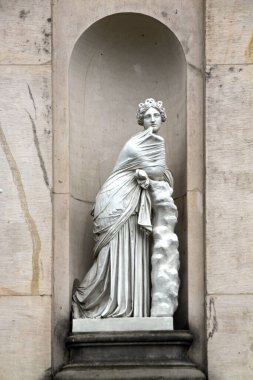 Statue at Palais Detmold clipart
