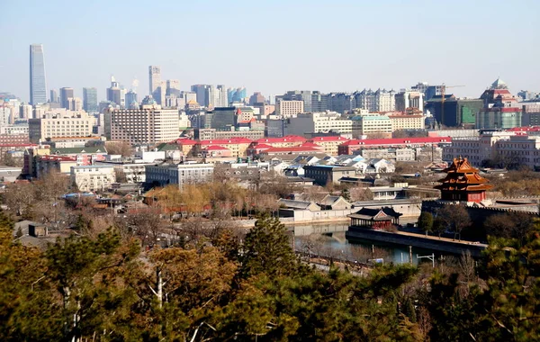 Vista Ciudad Kiev Ucrania — Foto de Stock