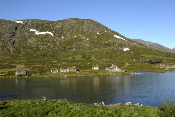 Gjende Jotunheimen Nationalpark Oppland Norwegen — Stockfoto