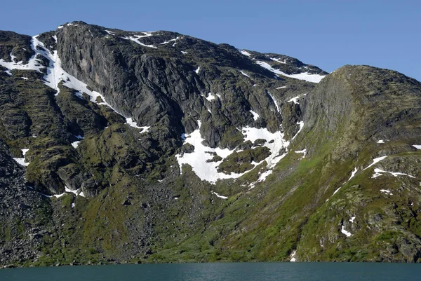 Horská Krajina Gjendesee Národní Park Jotunheimen Oppland Norsko — Stock fotografie