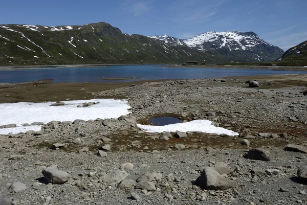 Bygdinsee Eidsbugarden Jotunheimen Nemzeti Park Oppland Norvégia — Stock Fotó