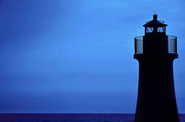 Farol Hora Azul — Fotografia de Stock