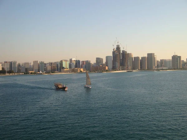 Vista Panorámica Del Hermoso Puerto — Foto de Stock