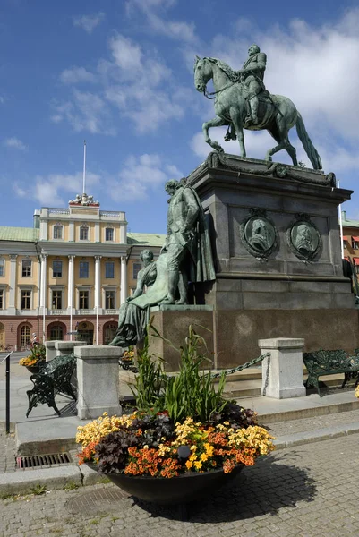 Gustav Adolfs Torg Stoccolma Svezia — Foto Stock