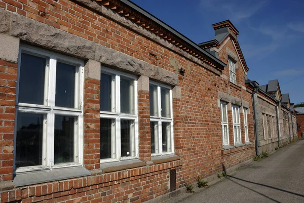 Brick House Harbour Hanko Finland — Stock Photo, Image