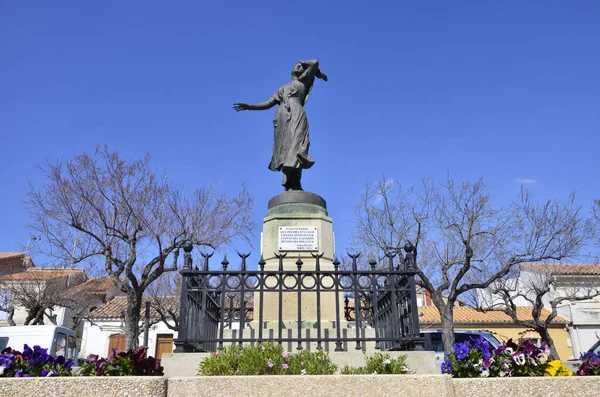 Monumentos Monumentos Les Saintes Maries Mer — Foto de Stock