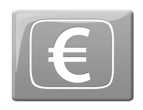 Illustration Zum Euro Zeichen — Stockfoto