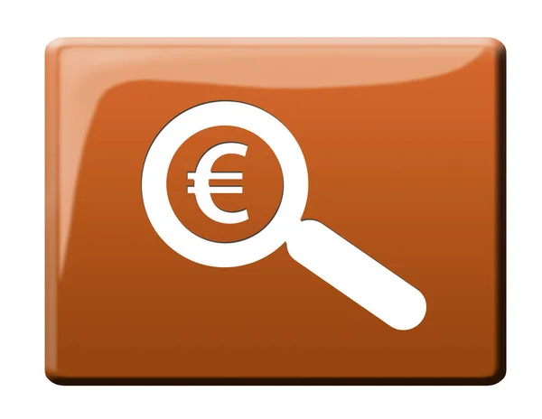 Eurojel Gomb Illusztráció — Stock Fotó