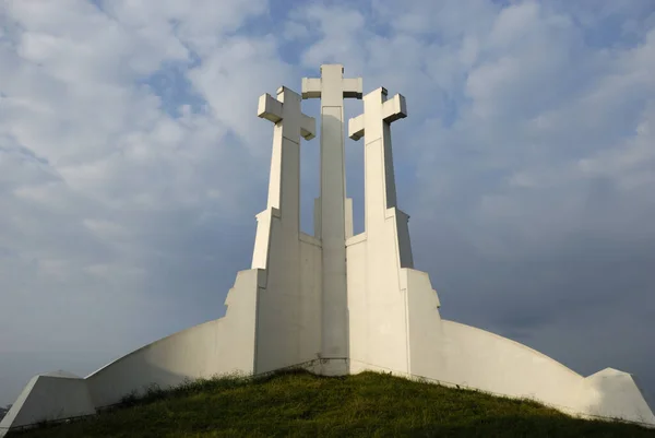 Tři Kříže Vilnius Litva — Stock fotografie