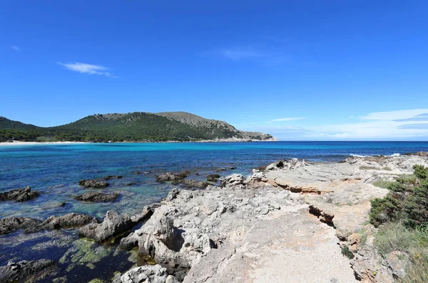 Blick Auf Die Küste Der Insel Ibiza — Stockfoto