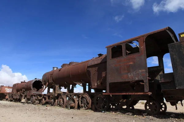 Tren Mezarlığı Hurda Metal — Stok fotoğraf