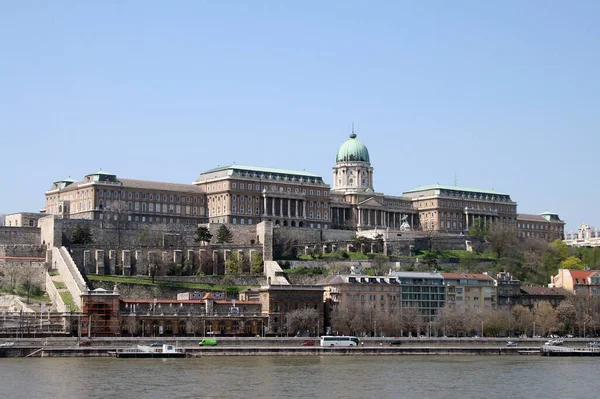 Palácio Castelo Budapeste Hungria — Fotografia de Stock