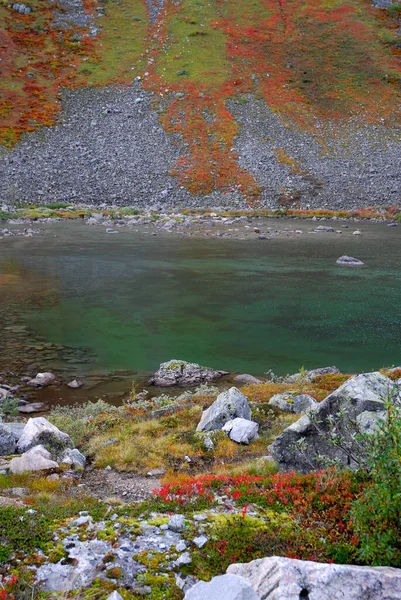 Norway on nature landscape background