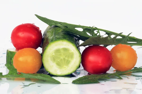 Verduras Frescas Saludables Ensalada —  Fotos de Stock