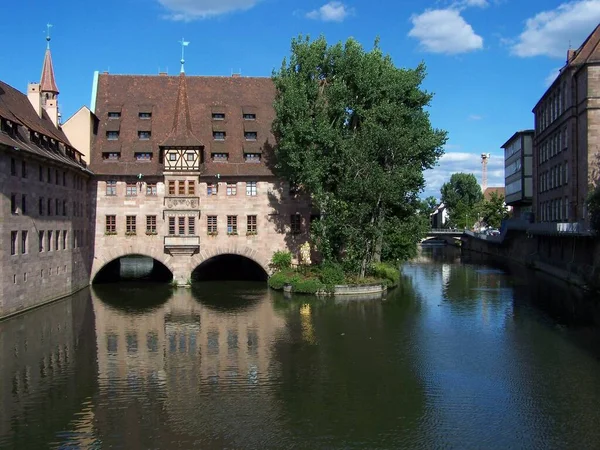 Widok Miasto Strasbourg Alzacja Francja — Zdjęcie stockowe