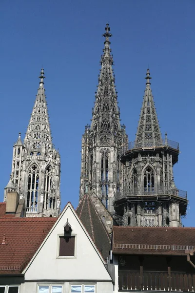 Malerischer Blick Auf Kirche Und Architektur Details — Stockfoto