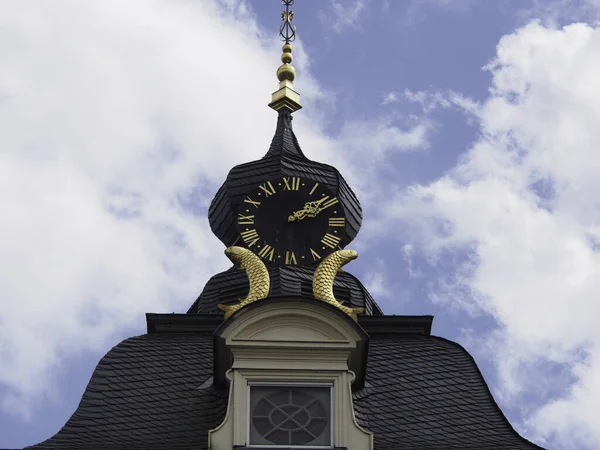 Malerischer Blick Auf Die Majestätische Mittelalterliche Burgarchitektur — Stockfoto