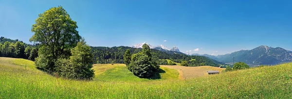 Eckbauer Garmisch Partenkirchen Bavaria Germany — 图库照片