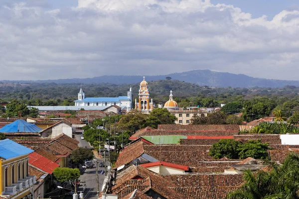 Vista Los Tejados Granada Nicaragua Nicaragua — Foto de Stock