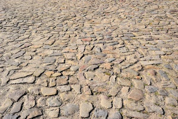 Eski Taş Yol Dokusunun Arkaplanı — Stok fotoğraf