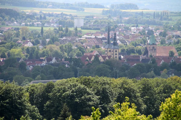 Lemgo Malé Univerzitní Město Okrese Lippe Severním Porýní Vestfálsku Německo — Stock fotografie