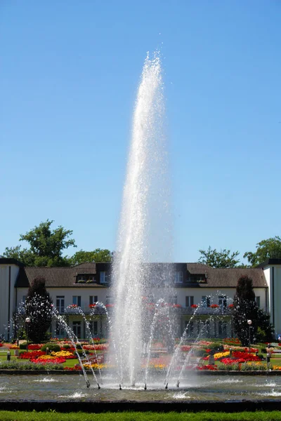 Kaiser Karls Park Στο Der Gartenschau Bad Lippspringe — Φωτογραφία Αρχείου