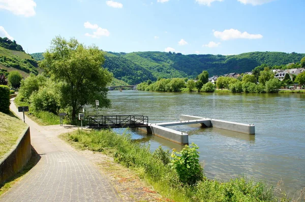 Zell Der Mosel Içerisinde Döngü Yolu — Stok fotoğraf