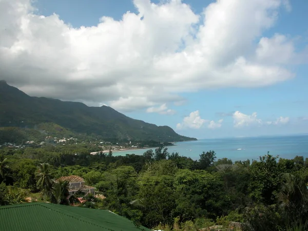 Plage Solitaire Sur Les Seychelles — Photo