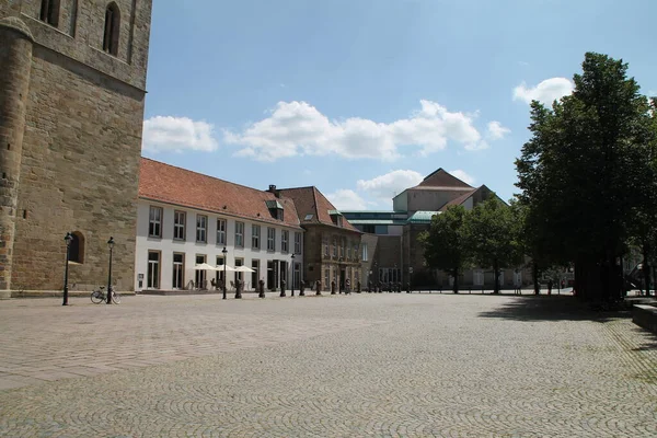 Malebný Pohled Majestátní Katedrálu Architektury — Stock fotografie