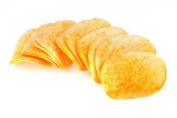 Chips Crujientes Bocadillo Comida Rápida — Foto de Stock