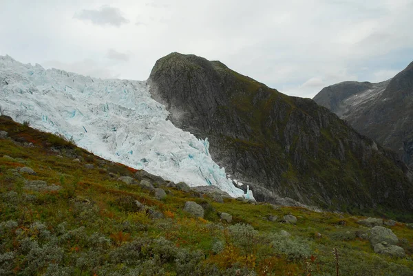 Noruega Sobre Paisagem Natural Fundo — Fotografia de Stock