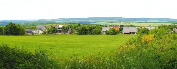 Moselle Vale Outono Panorama — Fotografia de Stock