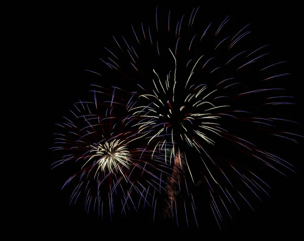 Feuerwerk Himmel Pyrotechnik Explosion — Stockfoto