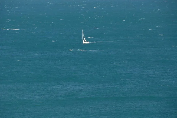 Spanyolország Sailing Boat Mediterrán Ban — Stock Fotó