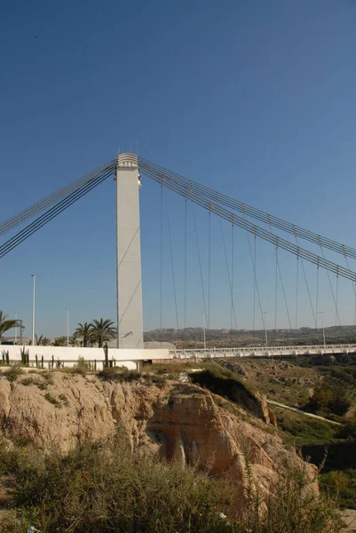 Puente Puente Con Cable —  Fotos de Stock