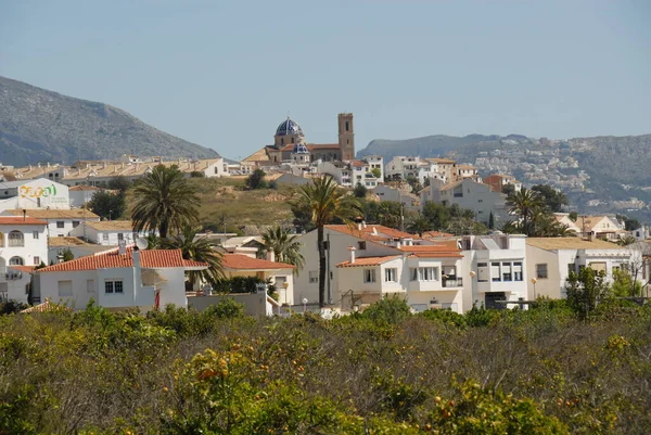 Spanje Altea Vieja Costa Blanca — Stockfoto