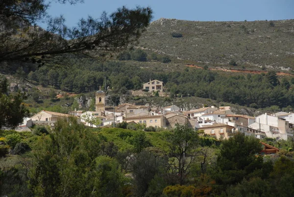 España Villages Escondidas Las Montañas —  Fotos de Stock