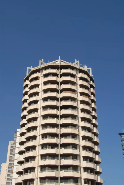 Spanien Benidorm Haus Facades — Stockfoto