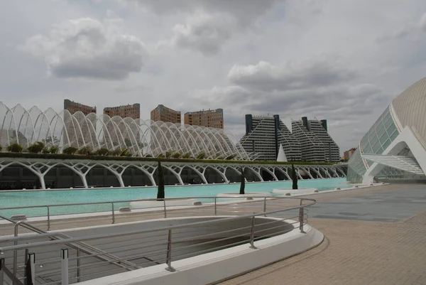 Cidade Das Artes Ciências Espanha — Fotografia de Stock