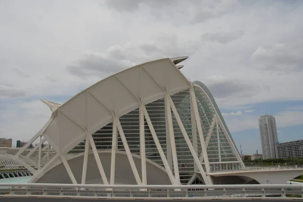 Stad Van Kunsten Wetenschappen Spanje — Stockfoto
