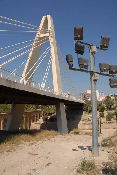 Spain Cable Stayed Bridge — Stock Photo, Image