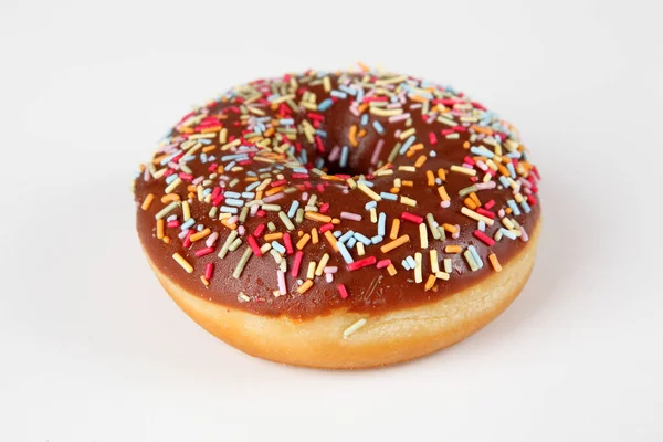 Rosquillas Aisladas Blanco — Foto de Stock