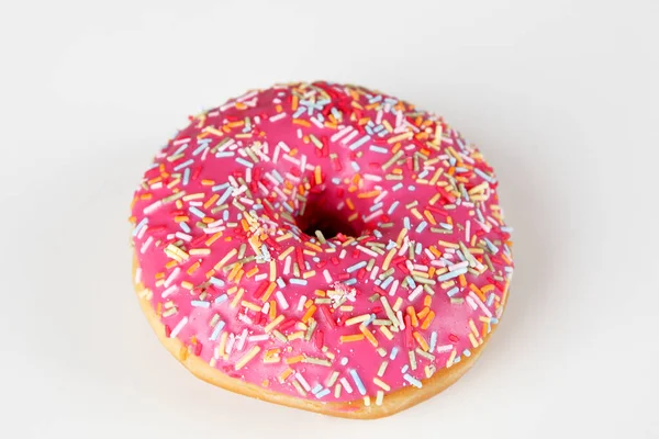 Donuts Geïsoleerd Wit — Stockfoto
