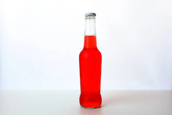 Bottle Beer White Background — Stock Photo, Image