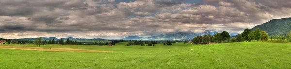 Вид Hartsee Upper Bavaria — стоковое фото